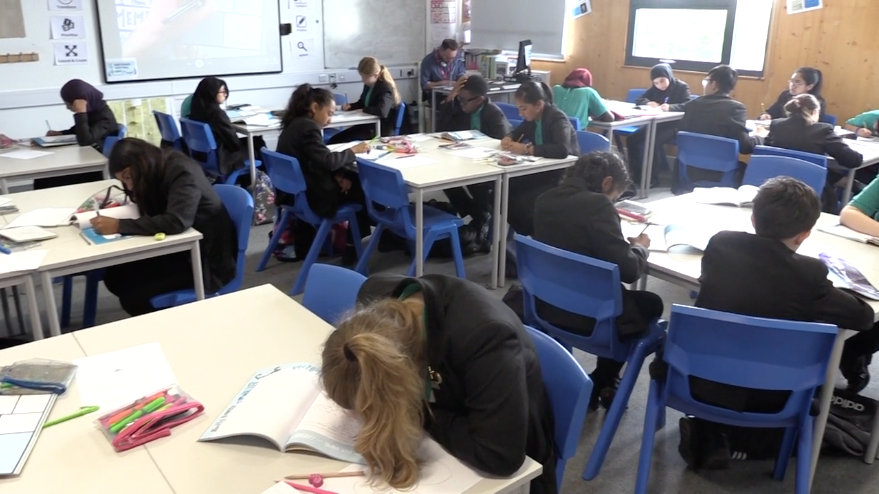just write pupils